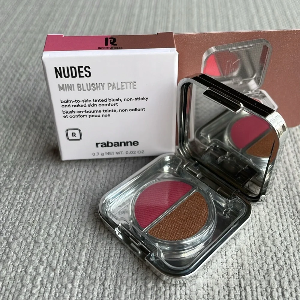 rabanne Nudes Mini Blushy Palette